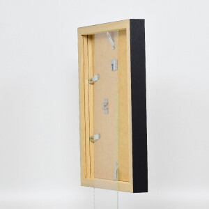 Miroir Murale Profil 55 Noir 24x30 cm