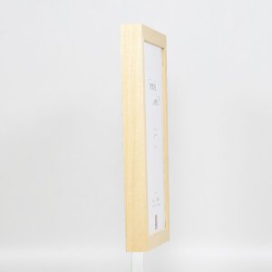 Miroir mural profil 55 naturel 24x30 cm – cadre bois personnalisable