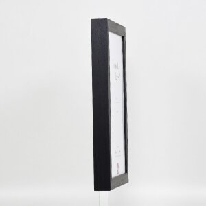 Miroir mural profil 55 noir 30x45 cm - effect