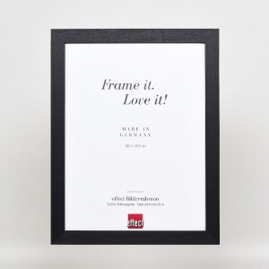 Miroir mural profil 55 noir 59,4x84,1 cm