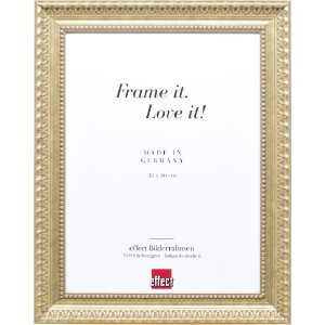 Cadre photo bois baroque antik argent 40x60 cm