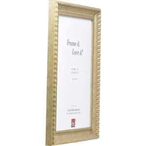 Cadre photo bois baroque antik argent 40x60 cm