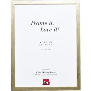 Miroir en bois avec cadre argent antique profil 58, 13x18 cm