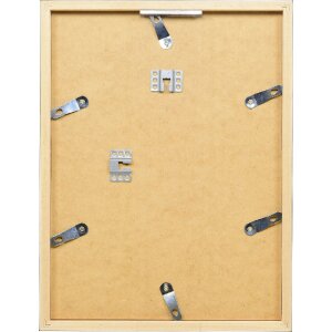 Cadre miroir bois noir 60x80 cm profil 58