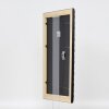 Effect miroir mural profilé bois 94 noir 42x59,4 cm miroir