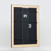 Effect miroir mural profilé bois 94 noir 42x59,4 cm miroir