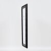 Effect miroir mural profilé bois 94 noir 42x59,4 cm miroir
