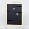 Effect miroir mural profilé bois 94 or 50x70 cm miroir
