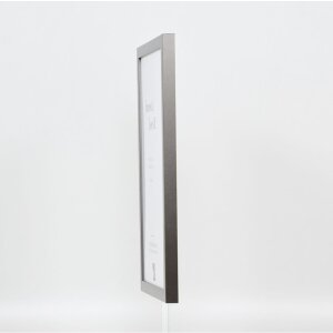 Effect miroir mural profilé bois Top Cube miroir platine 40x50 cm