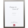 Effect miroir mural profilé bois Top Cube miroir platine 40x60 cm