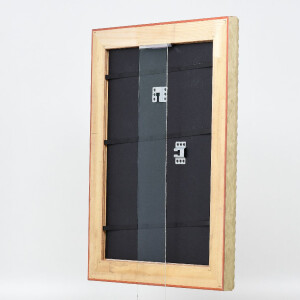 Cadre photo en bois baroque 18x32 cm antiksilber avec verre muséal acrylique