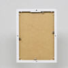 Cadre aluminium Effect Quadro 18x32 cm blanc avec verre musée