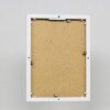 Cadre aluminium Effect Quadro 18x32 cm blanc avec verre musée