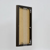 Effect Quadro cadre aluminium 18x32 cm bronze avec verre musée