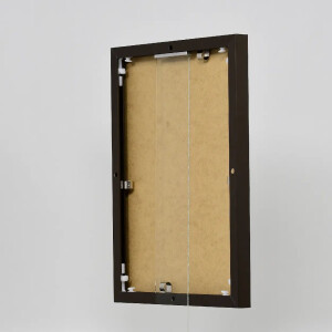 Effect cadre photo aluminium Quadro 20x28 cm bronze verre musée
