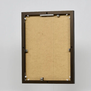 Effect cadre photo aluminium Quadro 20x28 cm bronze verre musée
