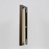Effect cadre photo aluminium Quadro 20x28 cm bronze verre musée