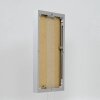 Cadre aluminium Effect Quadro 24x30 cm argenté verre musée MDF paroi arrière