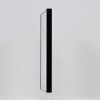 Cadre aluminium Effect Quadro 30x30 cm noir brillant avec verre musée