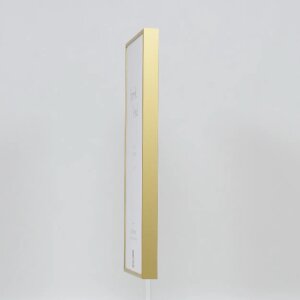 Effect Quadro cadre aluminium 29,7x42cm or avec verre musée