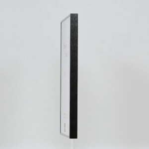 Cadre photo aluminium Quadro 50x100 cm antiksilber vitre musée