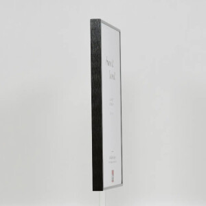 Cadre photo aluminium Quadro 70x70 cm antiksliver verre musée