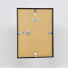 Cadre photo aluminium Série 1, verre musée noir 13x13 cm