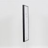 Cadre photo aluminium série 1 verre musée noir 13x18 cm