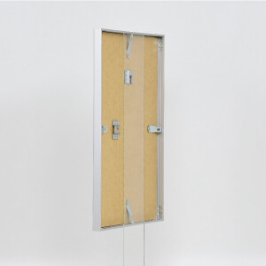 Cadre photo aluminium série 1, verre musée, 21x29,7 cm