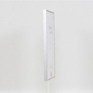 Cadre photo aluminium série 1, verre musée, 21x29,7 cm