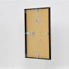 Cadre photo aluminium série 1, verre musée noir 25x70 cm