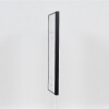 Cadre photo aluminium série 1, verre musée noir 30x30 cm