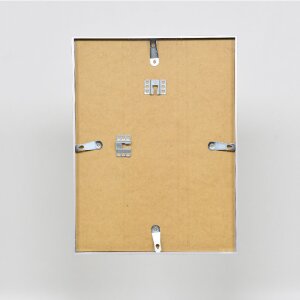 Cadre photo aluminium série 1 verre de musée argent 42x59,4 cm