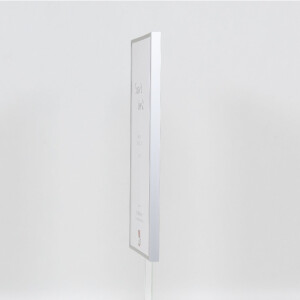 Cadre photo aluminium effet musée S1 50x100 cm argent