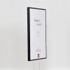 Cadre photo Effect aluminium museum-glass noir 50x100 cm