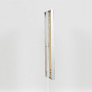 Cadre photo Aluminium Série 1 Verre Musée Argent 50x50 cm