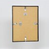 Cadre photo aluminium série 1 avec verre de musée noir 50x70