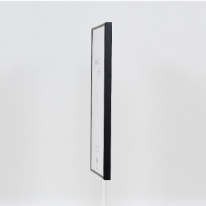 Cadre photo aluminium série 1 verre musée noir 60x60 cm