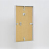 Cadre photo aluminium série 1 vitre musée argent 70x70 cm