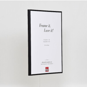 Cadre photo Effect aluminium museum-glass noir 14,8 x 21 cm