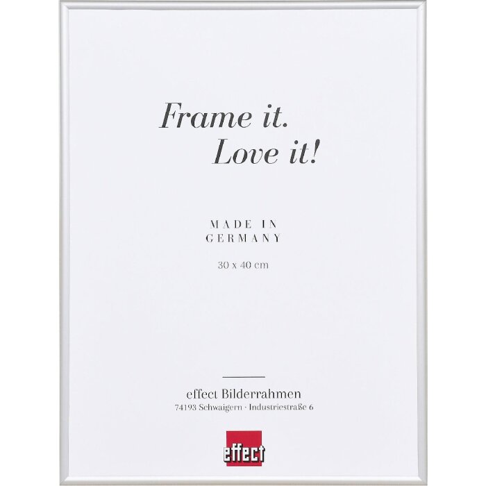 Cadre photo aluminium verre musée S1 61x91,5 cm