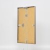 Cadre photo en aluminium série 2, verre de musée, gris brossé 18x24 cm
