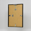 Cadre photo aluminium S2 noir 20x30 cm, verre museum