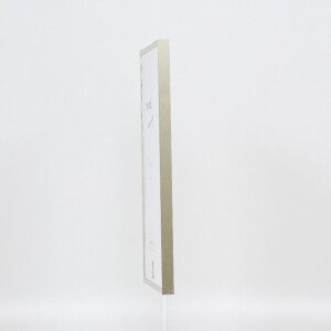 Cadre photo aluminium S2 effet champagne 25x80 cm