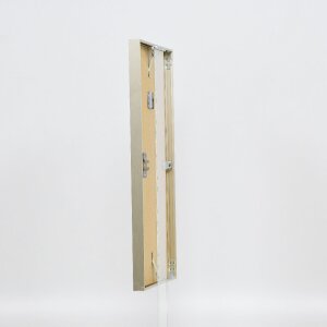 Cadre photo aluminium champagner 50x100 cm - Glas de musée