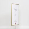 Cadre photo aluminium champagner 50x100 cm - Glas de musée