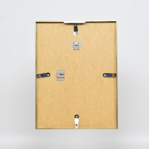 Cadre photo aluminium série 2, verre musée doré 50x60 cm