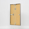 Cadre photo aluminium série 2 verre musée gris brossé 59,4x84,1 cm