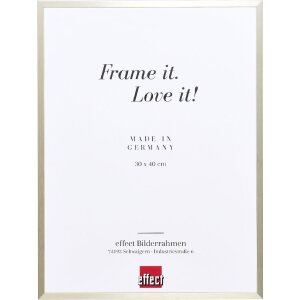 Cadre photo aluminium S2 champagne 14,8x21 cm verre...