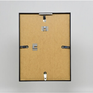 Cadre photo aluminium Série 2 verre musée noir 61x91,5 cm